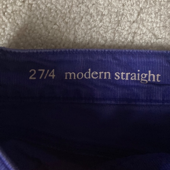 Ann Taylor Loft Purple Straight Leg Jeans - Picture 2 of 3